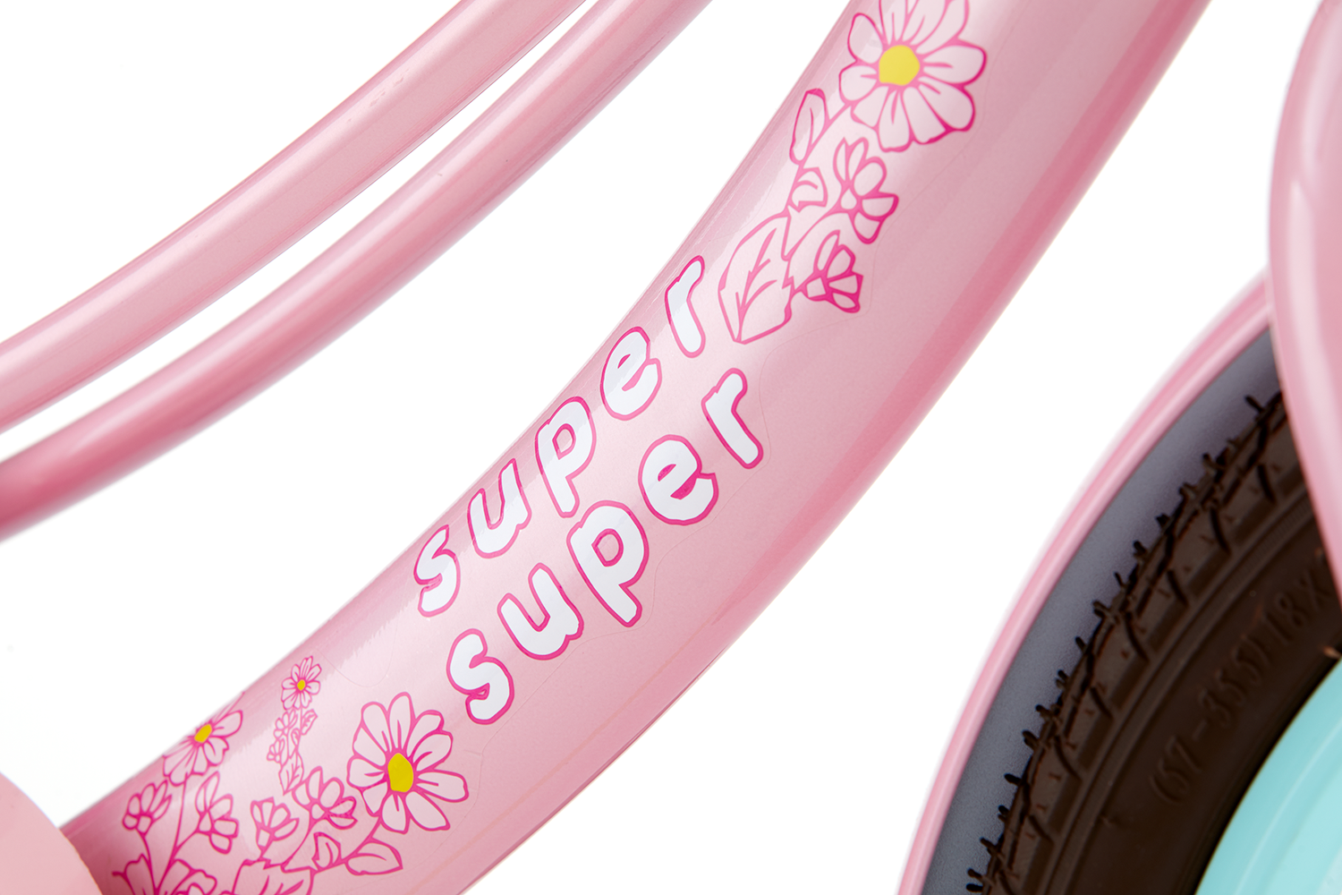 Supersuper Lola 18 Roze-Turquoise