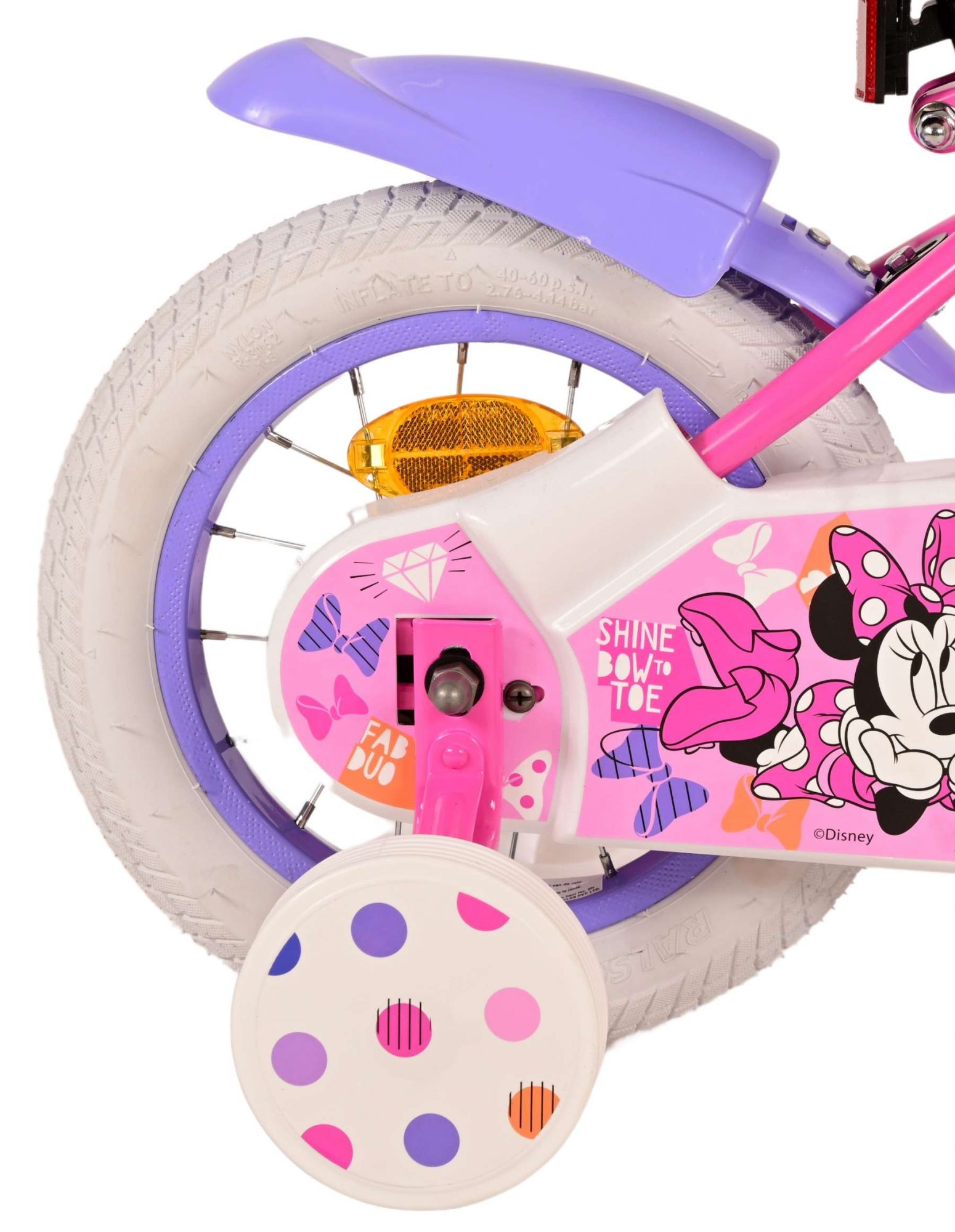 Minnie Cutest Ever! Kinderfiets – Meisjes – 12 inch – Roze
