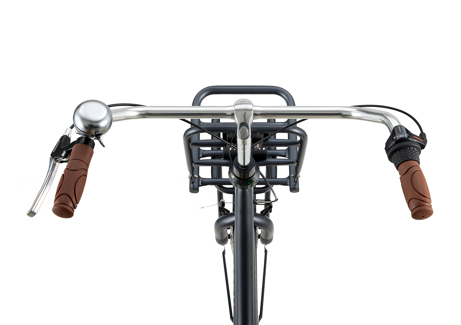 Popal Daily Dutch Basic+ 22'' Matt Black Mat Zwart - Tweewielershop Almere