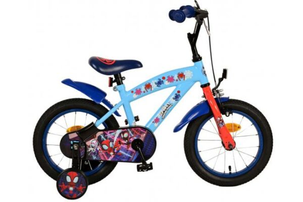 Spidey Kinderfiets – Jongens – 14 inch – Blauw