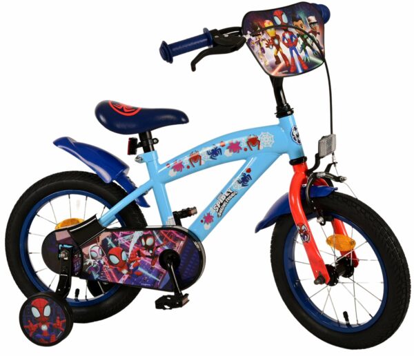 Spidey Kinderfiets – Jongens – 14 inch – Blauw