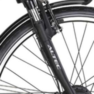 Voorvork 28 INCH verend zwart *E-bike Sapphire/Jade*