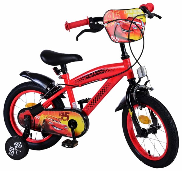 Disney Cars Kinderfiets – Jongens – 14 inch – Rood – Twee handremmen