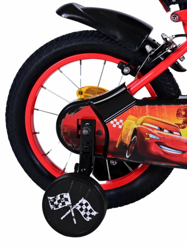 Disney Cars Kinderfiets – Jongens – 14 inch – Rood – Twee handremmen