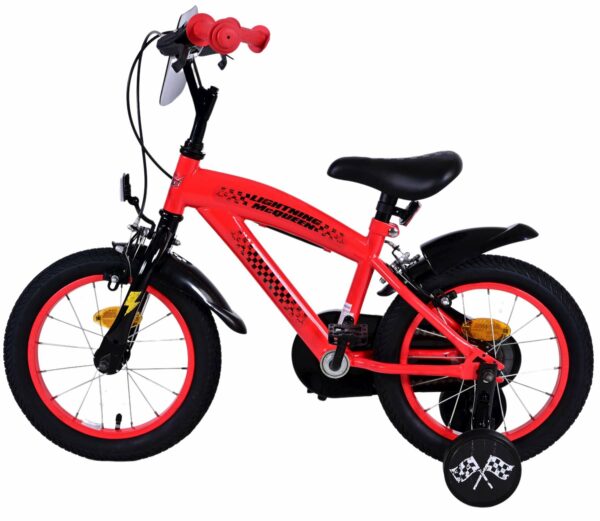 Disney Cars Kinderfiets – Jongens – 14 inch – Rood – Twee handremmen