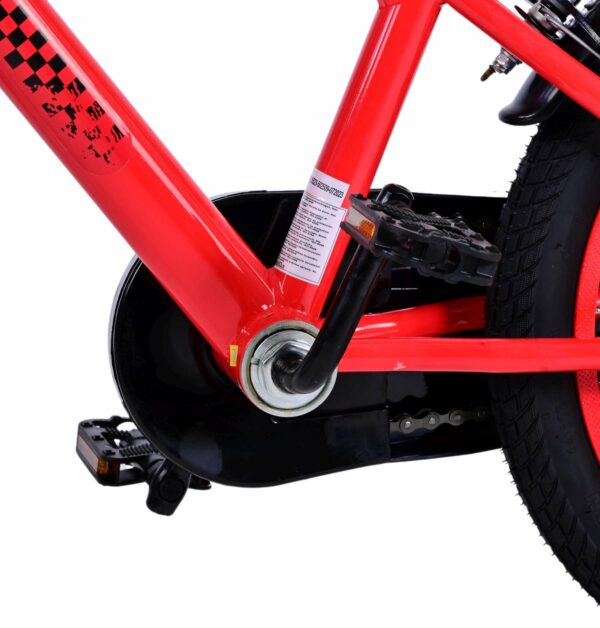 Disney Cars Kinderfiets – Jongens – 16 inch – Rood – Twee handremmen