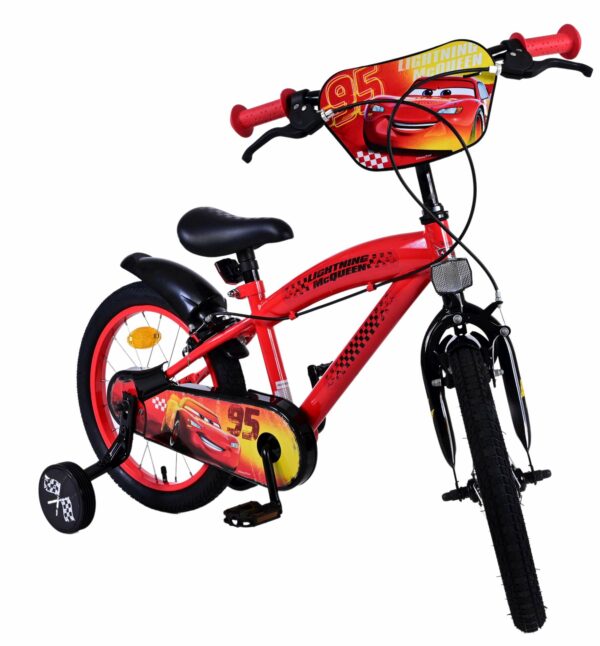 Disney Cars Kinderfiets – Jongens – 16 inch – Rood – Twee handremmen