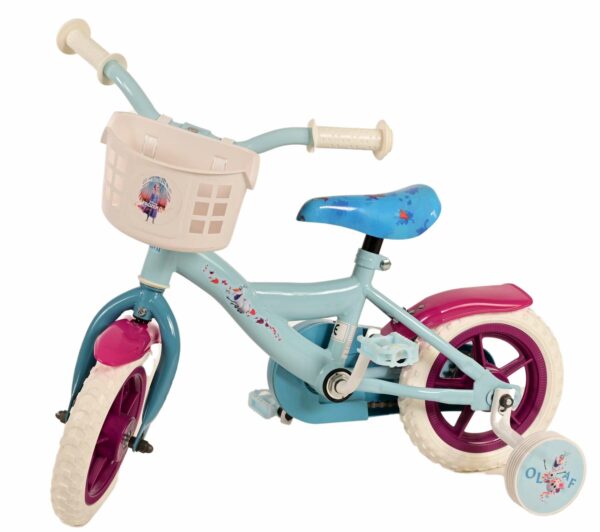 Disney Frozen 2 Kinderfiets – Meisjes – 10 inch – Blauw/Paars – Doortrapper