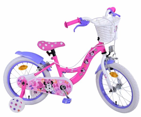 Disney Minnie Kinderfiets – Meisjes – 16 inch – Roze – Twee handremmen
