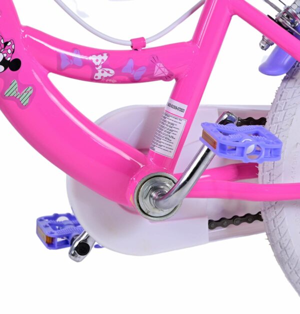 Disney Minnie Kinderfiets – Meisjes – 16 inch – Roze – Twee handremmen