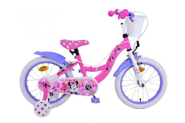 Disney Minnie Kinderfiets – Meisjes – 16 inch – Roze – Twee handremmen
