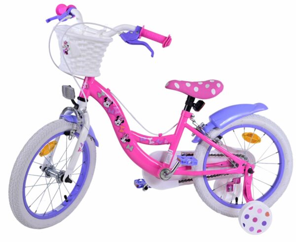 Disney Minnie Kinderfiets – Meisjes – 16 inch – Roze – Twee handremmen