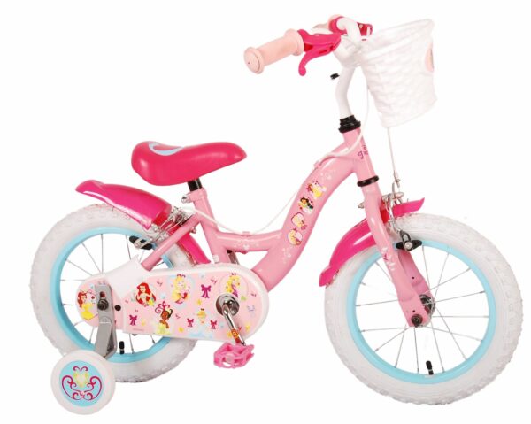 Disney Princess Kinderfiets – Meisjes – 14 inch – Roze – Twee handremmen