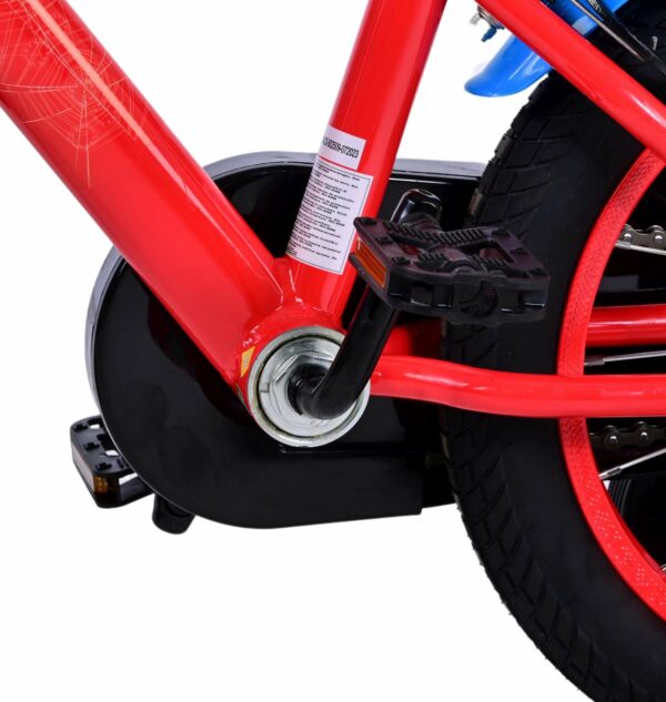 Ultimate Spider-Man Kinderfiets – Jongens – 14 inch – Blauw/Rood – Twee handremmen