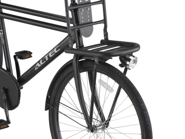 Altec Classic 28 inch Heren Transportfiets Mat Zwart 61cm