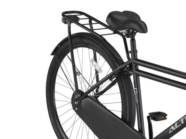 Altec Classic 28 inch Heren Transportfiets Mat Zwart 61cm
