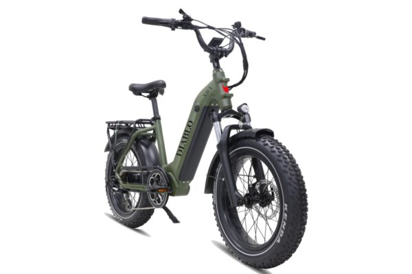 Diablo XR1 Elektrische Fatbike 7V 960Wh 20Ah Army Green