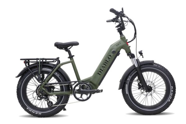 Diablo XR1 Elektrische Fatbike 7V 960Wh 20Ah Army Green