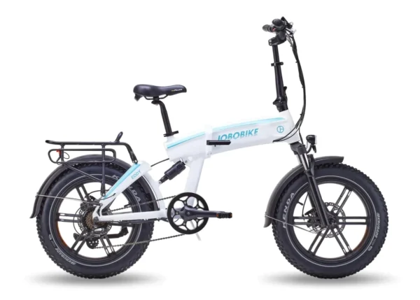 JOBOBIKE Eddy Fatbike 7V 20 inch opvouwbaar – Wit