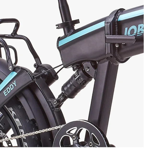 JOBOBIKE Eddy Fatbike 7V 20 inch opvouwbaar – Zwart