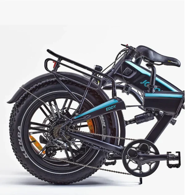 JOBOBIKE Eddy Fatbike 7V 20 inch opvouwbaar – Zwart