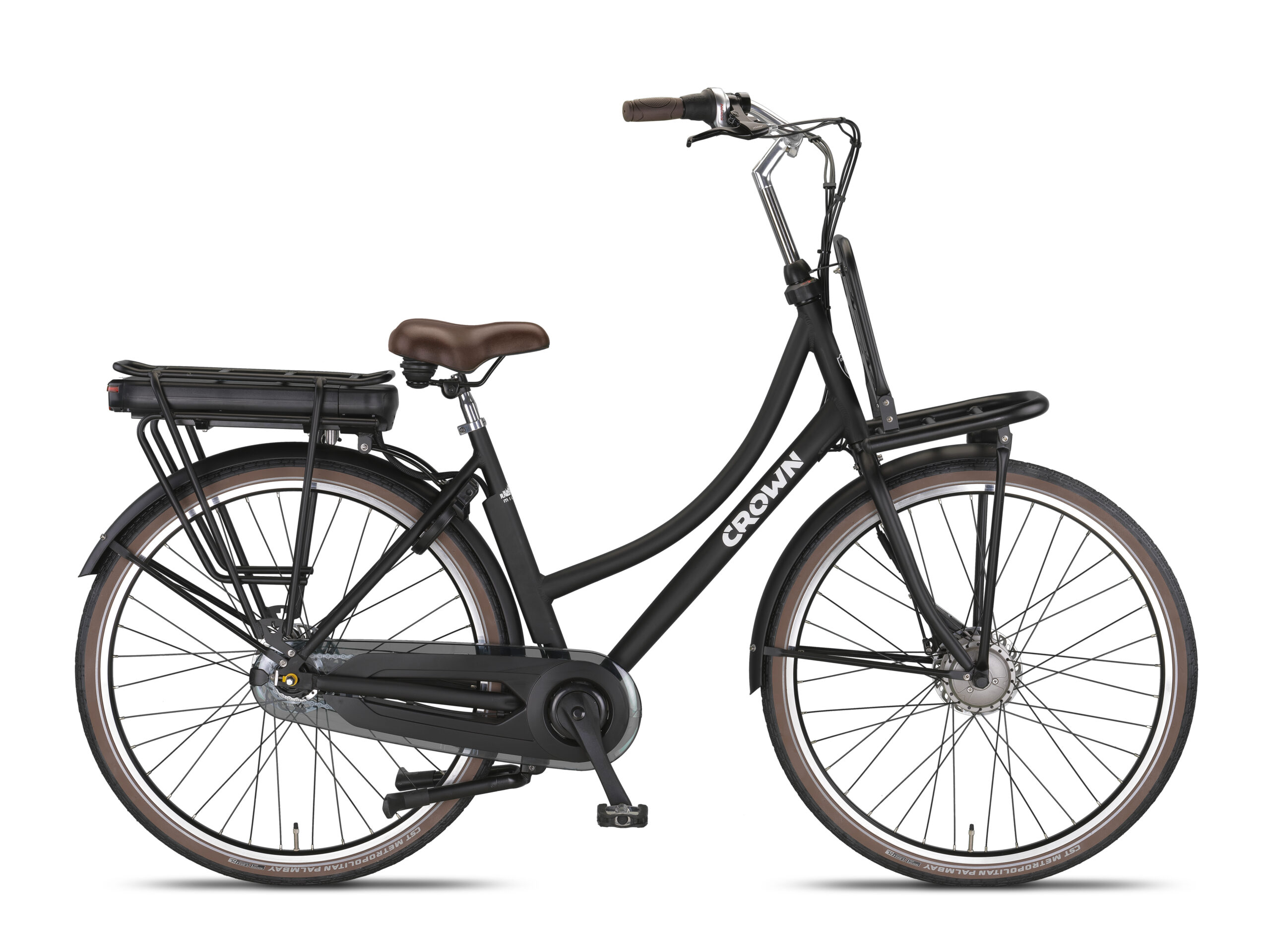 Milano E-Bike 518Wh N-7 RLR Mat Zwart – M80 -80Nm –