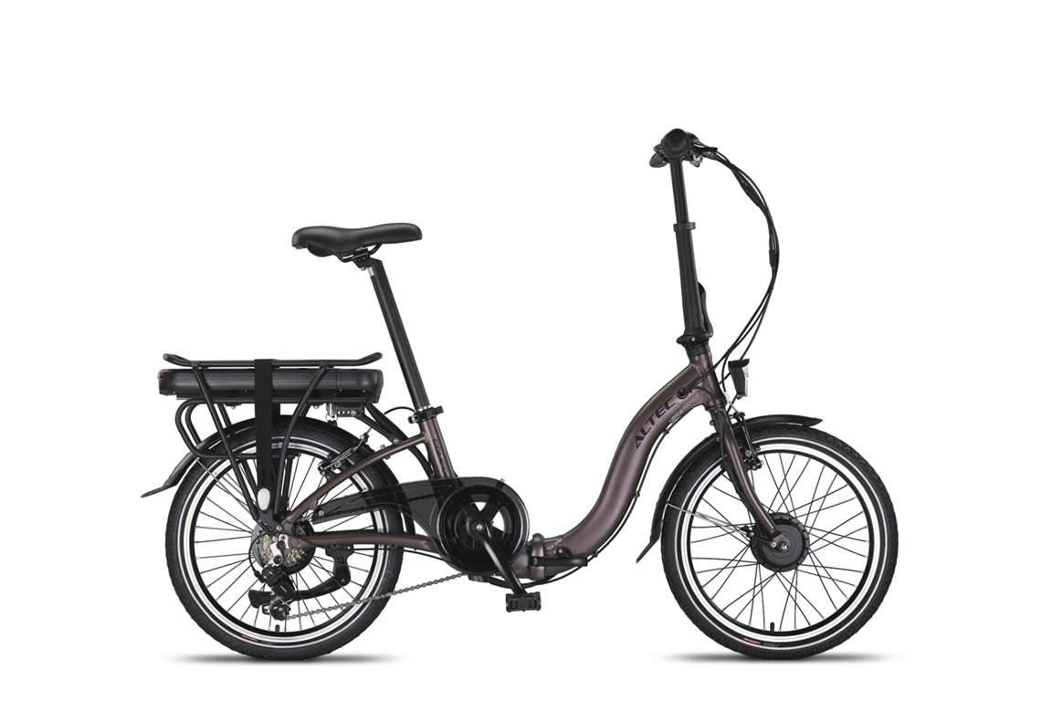 Altec Comfort E-bike Vouwfiets 20 inch 7-spd. 518Wh Terra Brown – M129 – 40Nm –
