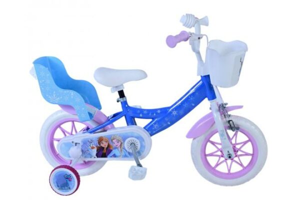Disney Frozen Kinderfiets – Meisjes – 12 inch – Blauw