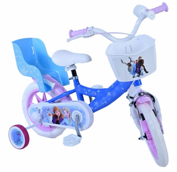 Disney Frozen Kinderfiets – Meisjes – 12 inch – Blauw