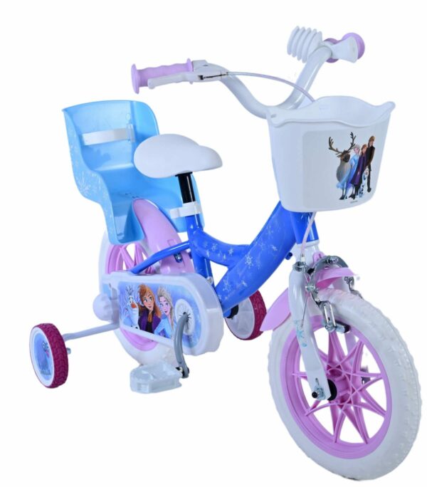 Disney Frozen Kinderfiets – Meisjes – 12 inch – Blauw