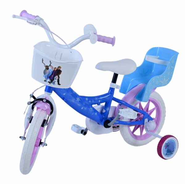 Disney Frozen Kinderfiets – Meisjes – 12 inch – Blauw