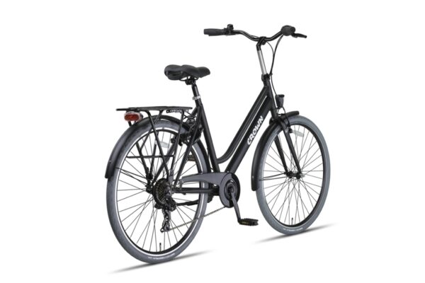 New York 28inch Damesfiets 53cm 7s  Midnight Black