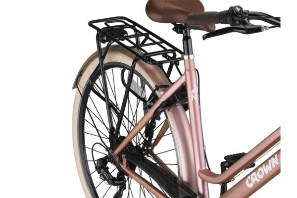 New York 28inch Damesfiets 53cm 7s Rose