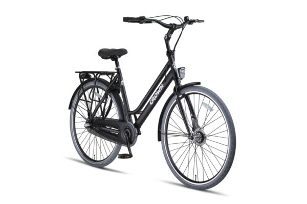 New York Plus 28inch Damesfiets 53cm N-3 Midnight Black