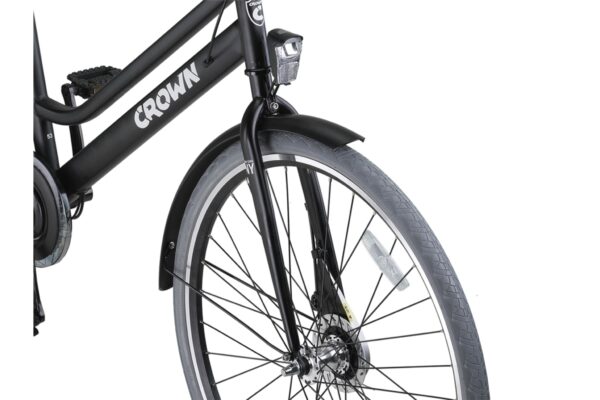 New York Plus 28inch Damesfiets 53cm N-3 Midnight Black