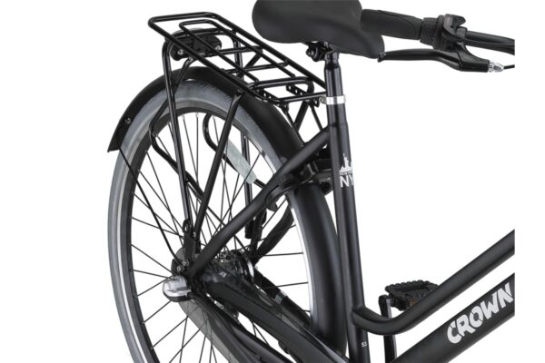 New York Plus 28inch Damesfiets 53cm N-3 Midnight Black