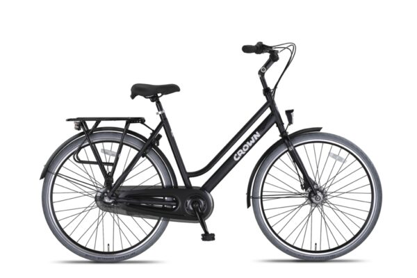 New York Plus 28inch Damesfiets 53cm N-3 Midnight Black