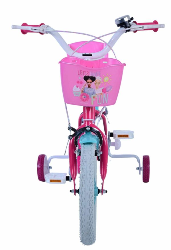 Barbie Kinderfiets – Meisjes – 14 inch – Roze – Twee handremmen