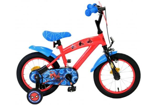 Marvel Spider-Man Kinderfiets – Jongens – 14 inch – Rood/Blauw