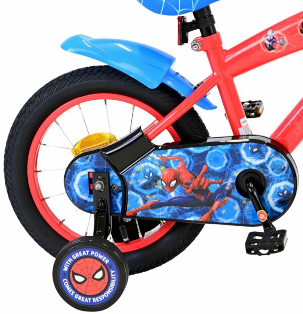 Marvel Spider-Man Kinderfiets – Jongens – 14 inch – Rood/Blauw