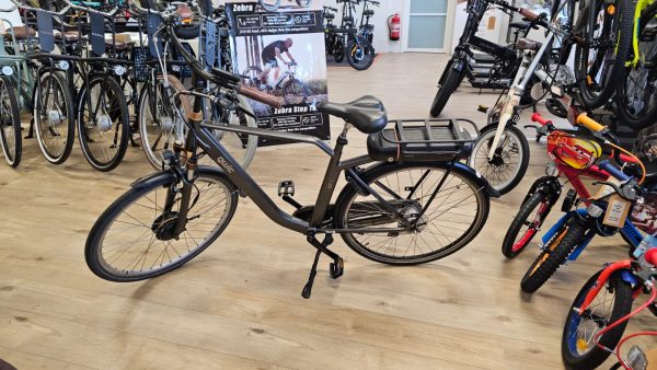 Occasion! Qwic N7.1 Elektrische Fiets Heren cm Donker Grijs