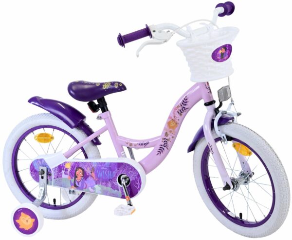 Disney Wish Kinderfiets – Meisjes – 16 inch – Paars