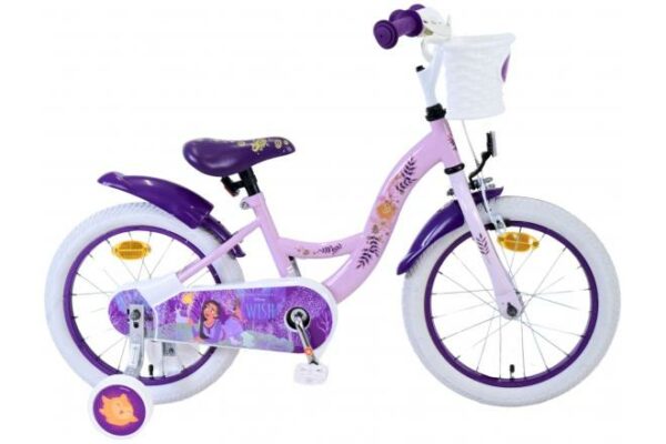 Disney Wish Kinderfiets – Meisjes – 16 inch – Paars