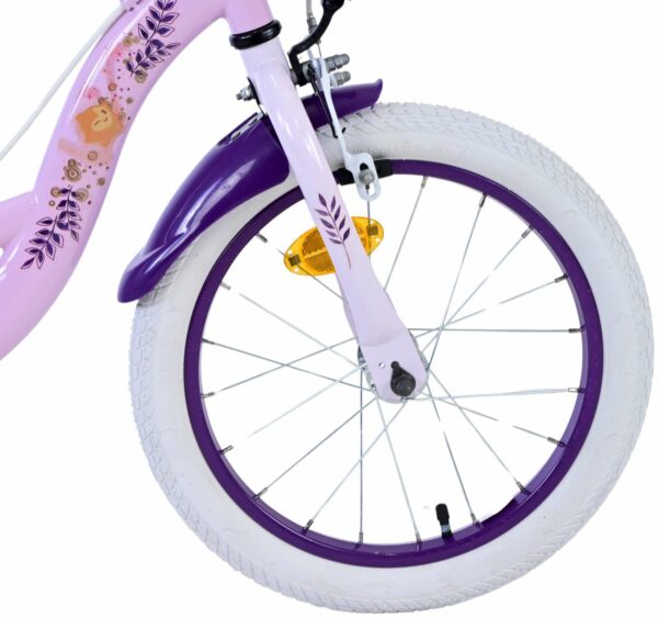 Disney Wish Kinderfiets – Meisjes – 16 inch – Paars – Twee handremmen