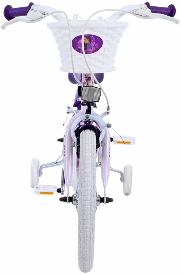 Disney Wish Kinderfiets – Meisjes – 16 inch – Paars – Twee handremmen