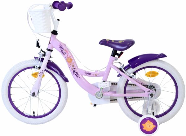 Disney Wish Kinderfiets – Meisjes – 16 inch – Paars – Twee handremmen