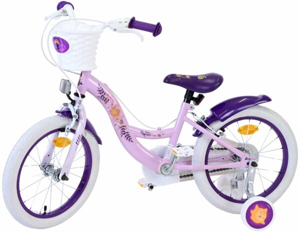 Disney Wish Kinderfiets – Meisjes – 16 inch – Paars – Twee handremmen