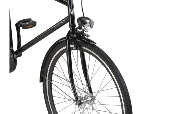 Altec Palermo 1T 28 inch Herenfiets 56 cm Glans Zwart