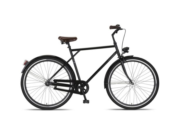 Altec Palermo 1T 28 inch Herenfiets 56 cm Glans Zwart