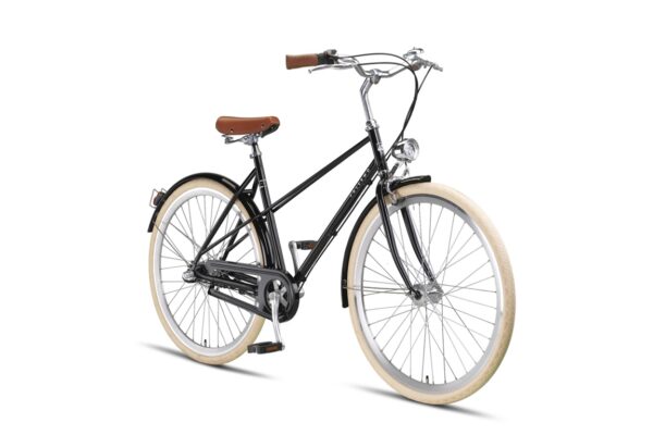 Altec Palermo 3F 28 inch Damesfiets 52 cm Glans Zwart